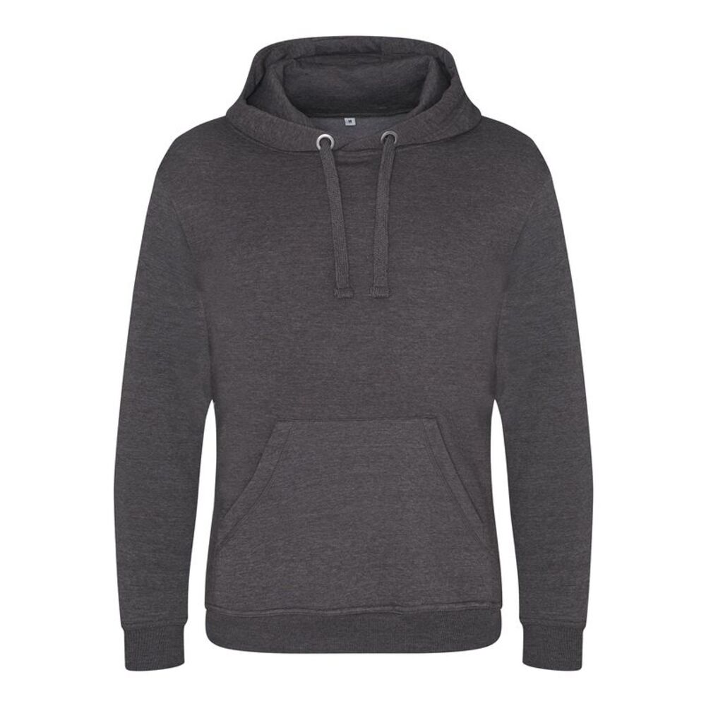 AWDis Just Hoods Mens Graduate Heavyweight Hoodie / Charcoal